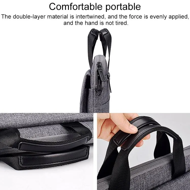 15.6 Inch Laptop Handheld Briefcase Storage Bag - no Shoulder Strap