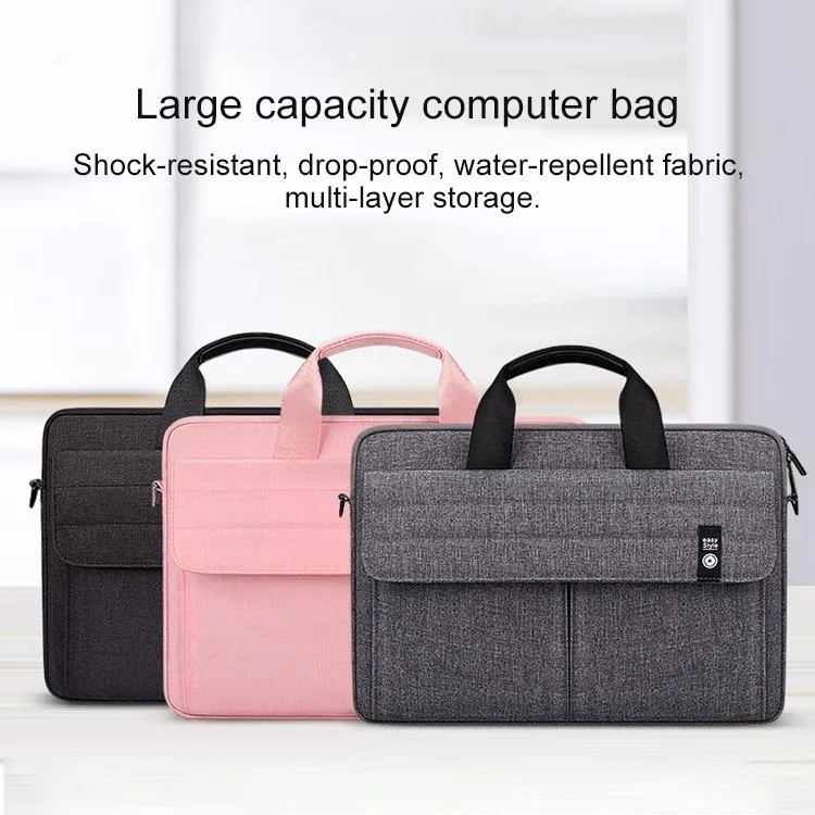 15.6 Inch Laptop Handheld Briefcase Storage Bag - no Shoulder Strap