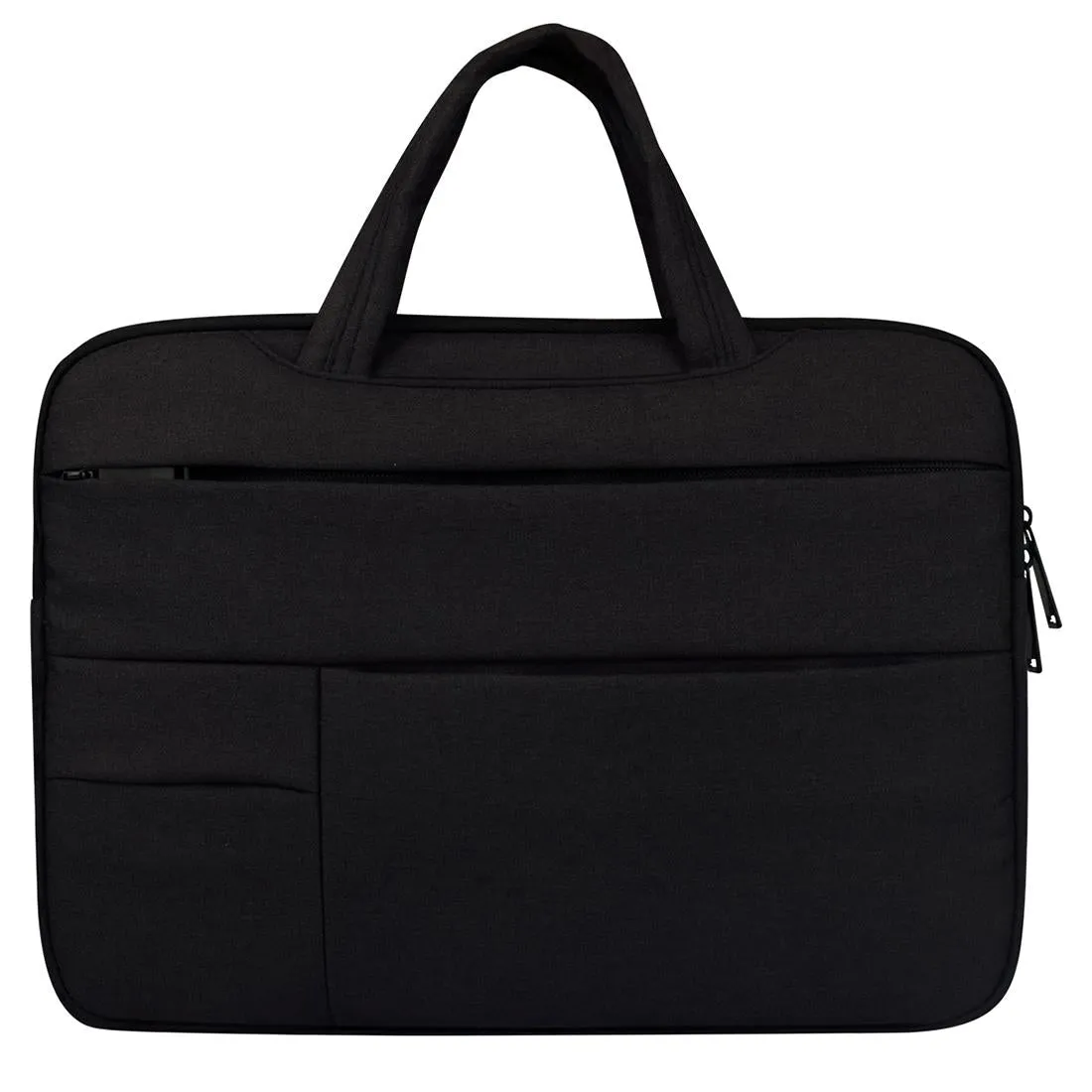 15.6 Inch Laptop Tablet Bag with Multiple Pockets and Soft Oxford Cloth Handle