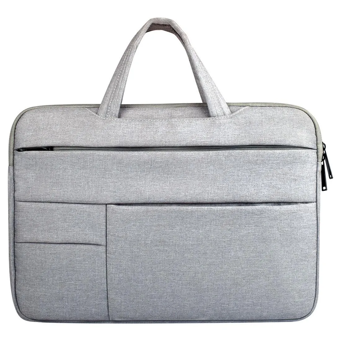 15.6 Inch Laptop Tablet Bag with Multiple Pockets and Soft Oxford Cloth Handle