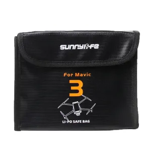 3-in-1 Mavic 3 Battery Storage Bags - Safe & Explosion-proof