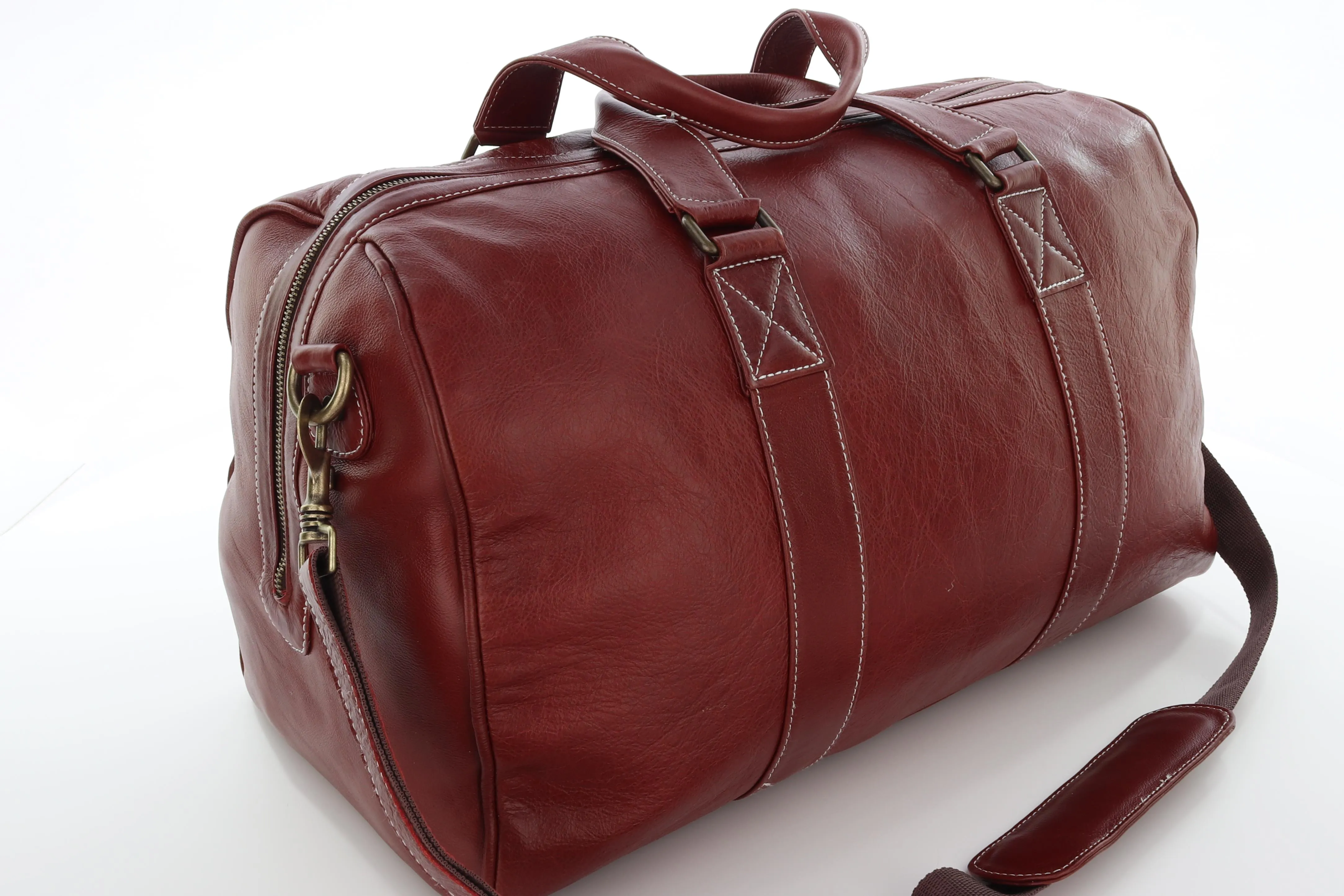Aldrich Weekender Bag Ruby