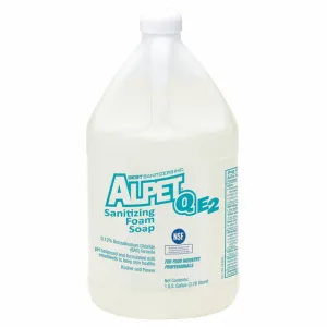 Alpet Q E2 Sanitizing Foam Soap, 1 Gallon (4/ea)