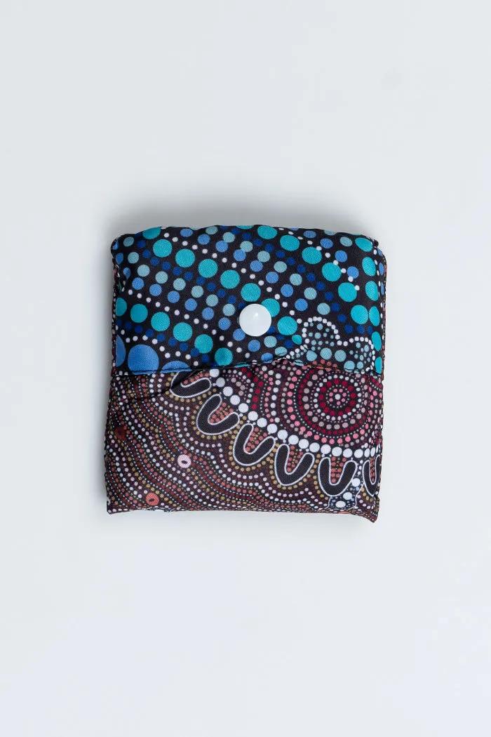 Heal Our Nura rPET Reusable Fold-Up Shopping Bag