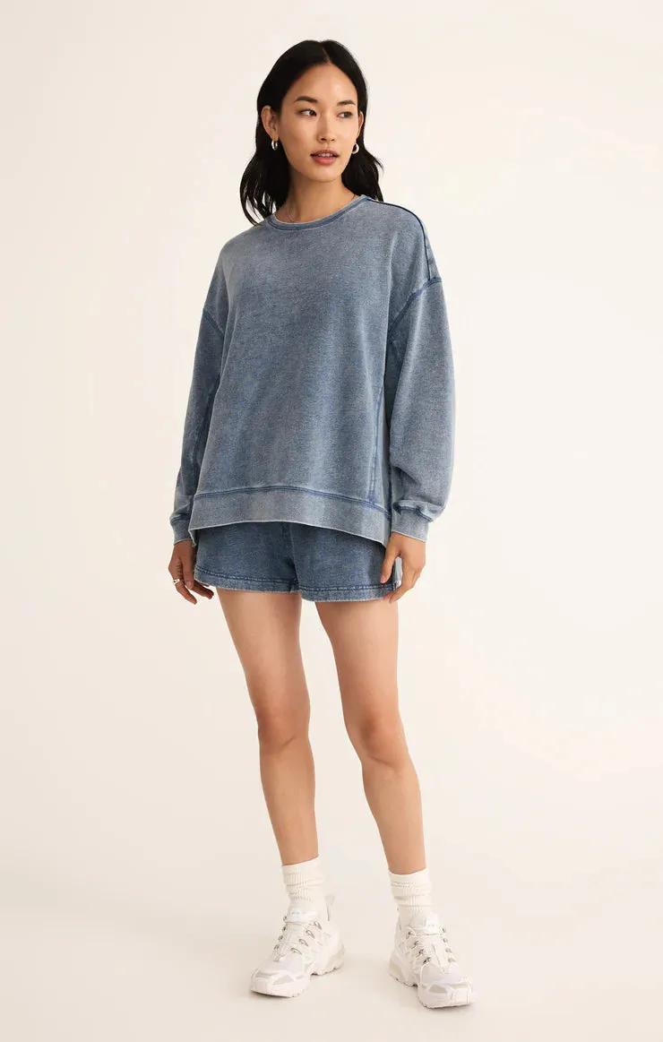 Knit Denim Modern Weekender