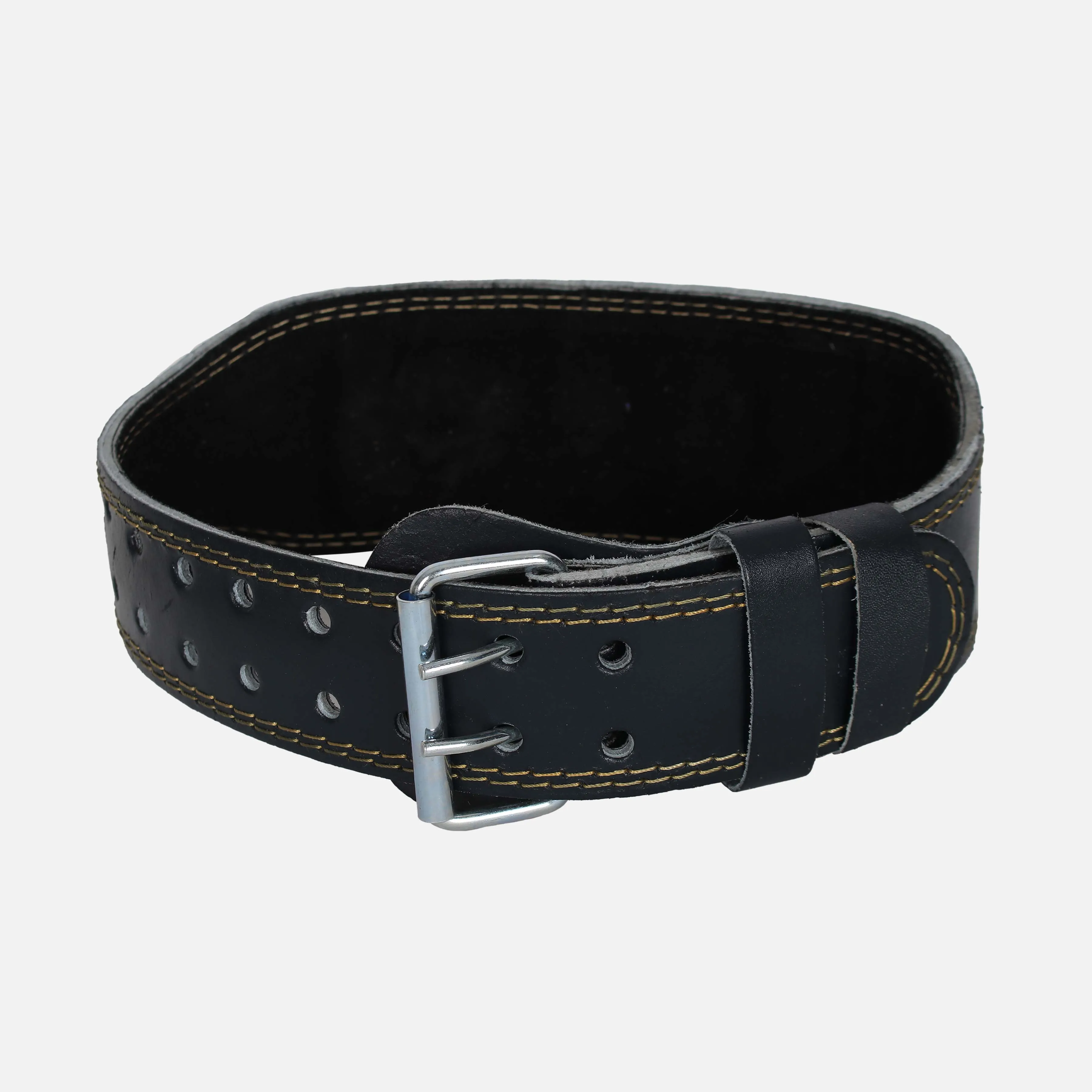 LEATHER WEIGHT LIFTING BELT 4 INCH