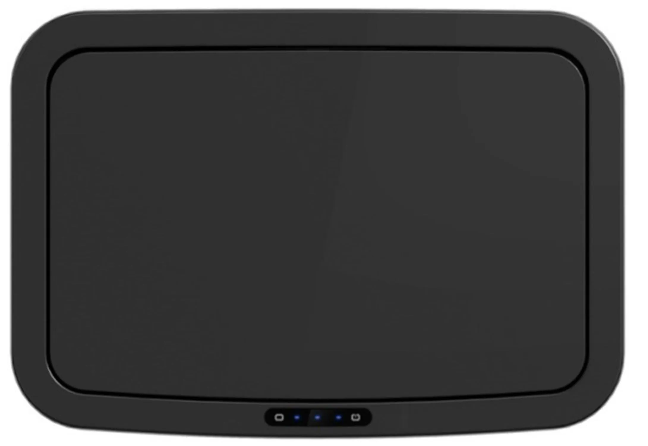 Mainstays 13.2 Gallon Kitchen Sensor Trash Can, Plastic Motion Sensor Kitchen Trash Can, Black