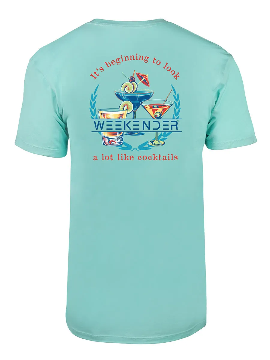 Men's Premium T-Shirt - Cocktails