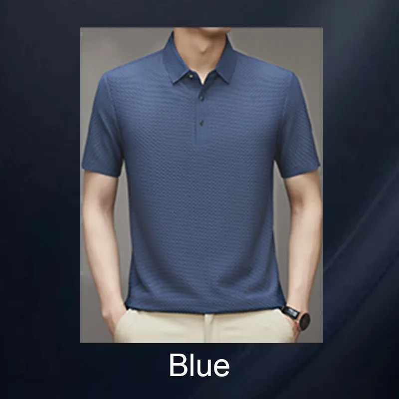 Men's Quick Dry Breathable Silk Shirt