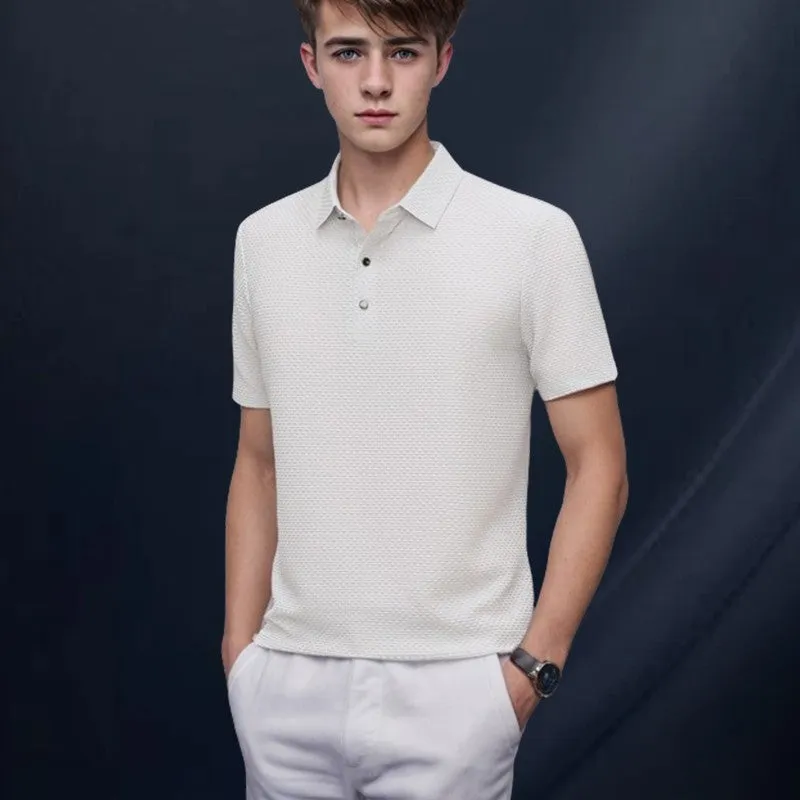 Men's Quick Dry Breathable Silk Shirt