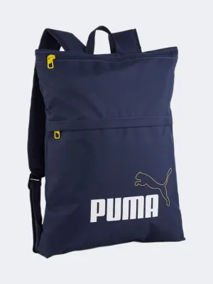 Puma Phase Elemental Unisex Lifestyle Backpack Navy