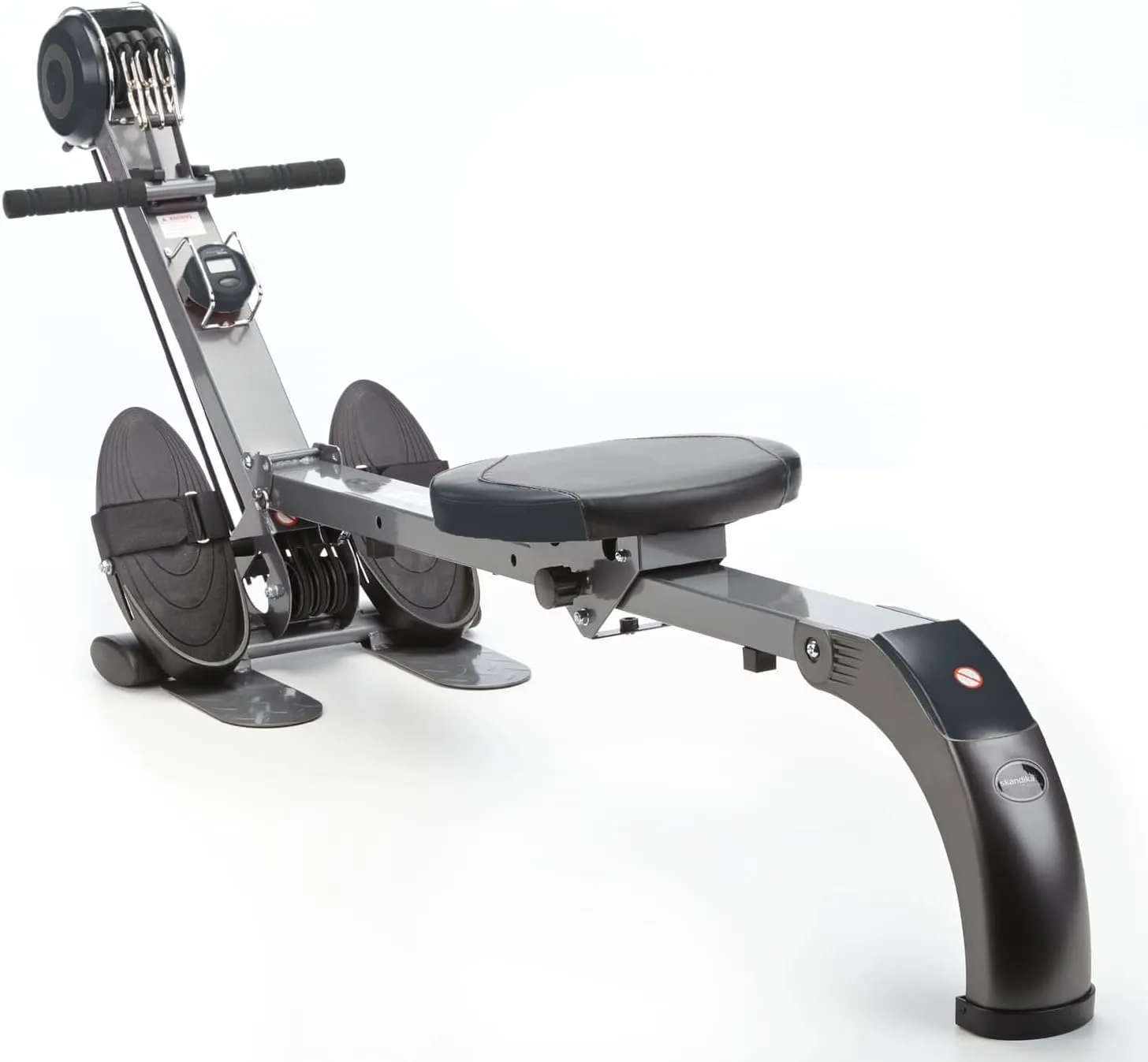 Rameur Poseidon | 2 en 1 Multi Gym Rameur pliable 3 niveaux de rsistance jusqu' 110 kg cran LCD | Rameur pour la maison | Fitnessterapy