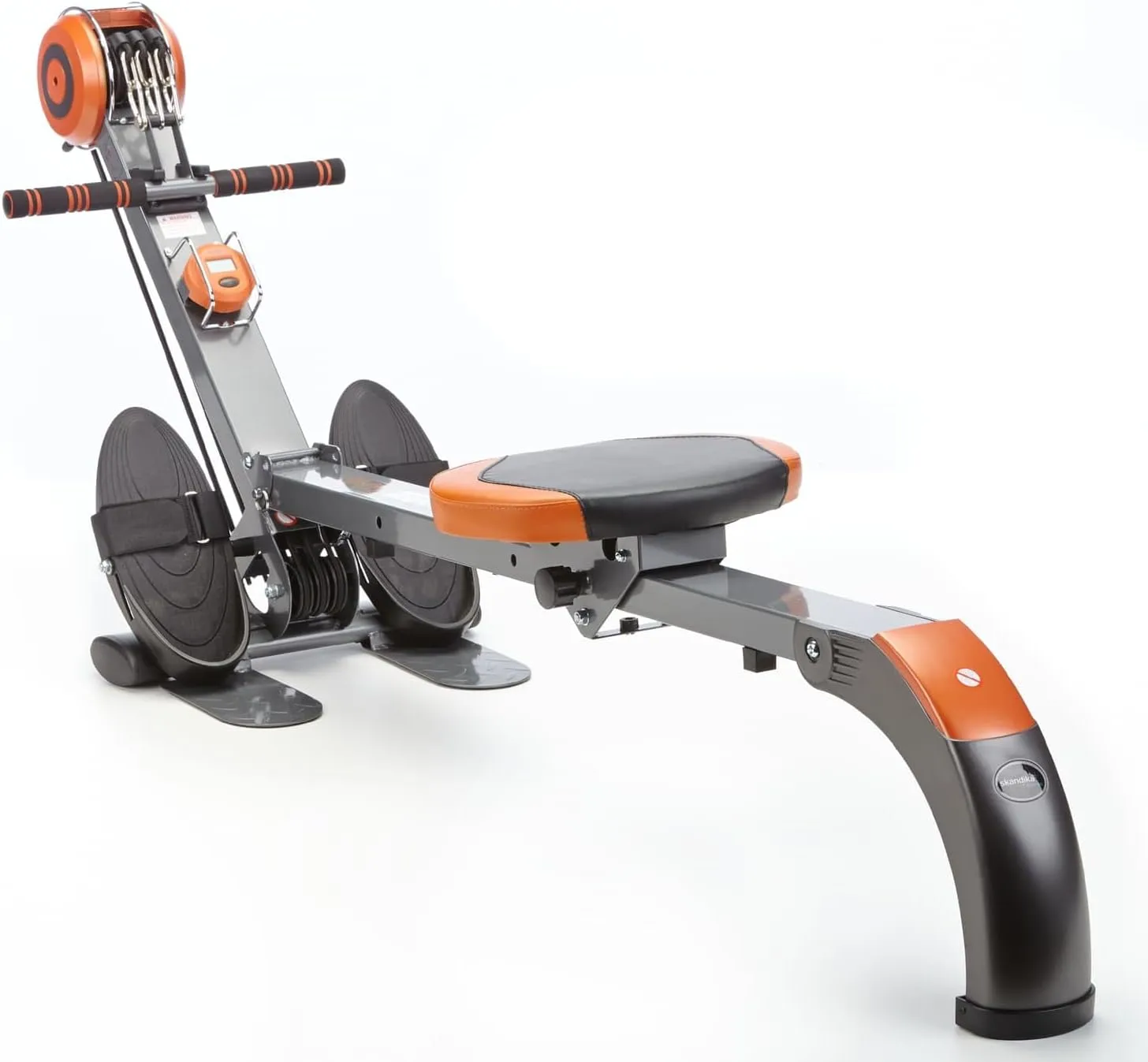 Rameur Poseidon | 2 en 1 Multi Gym Rameur pliable 3 niveaux de rsistance jusqu' 110 kg cran LCD | Rameur pour la maison | Fitnessterapy