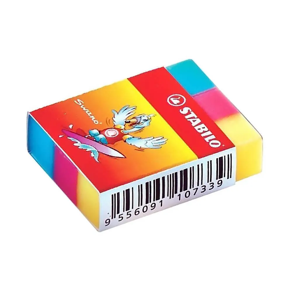 Stabilo Yippy-Plas Eraser, Assorted